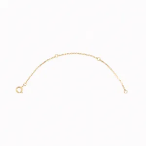 14k Gold Necklace Extender (4 inches)