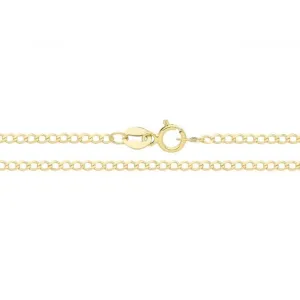 9ct Yellow Gold Curb Chain CH191