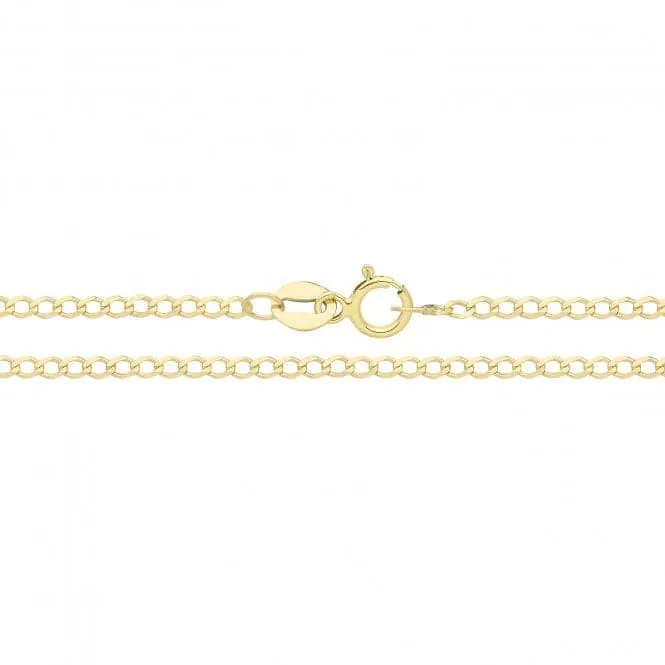 9ct Yellow Gold Curb Chain CH191