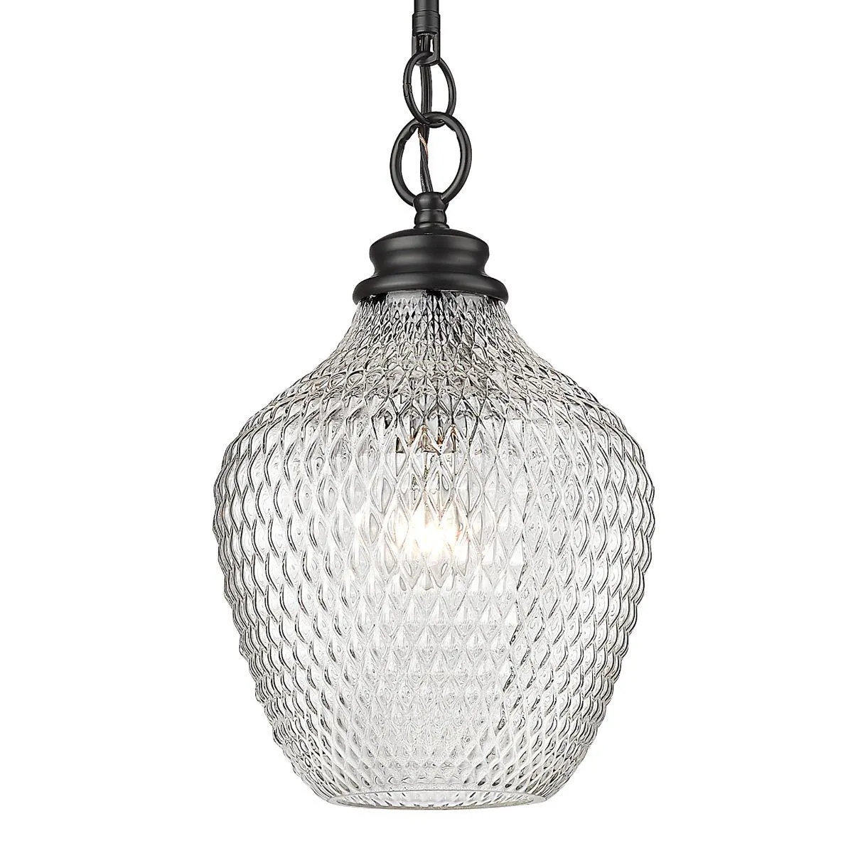 Adeline 9 in. Pendant Light Matte Black Finish