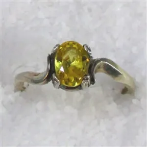 Affordable Citrine Fashion Ring Size 7