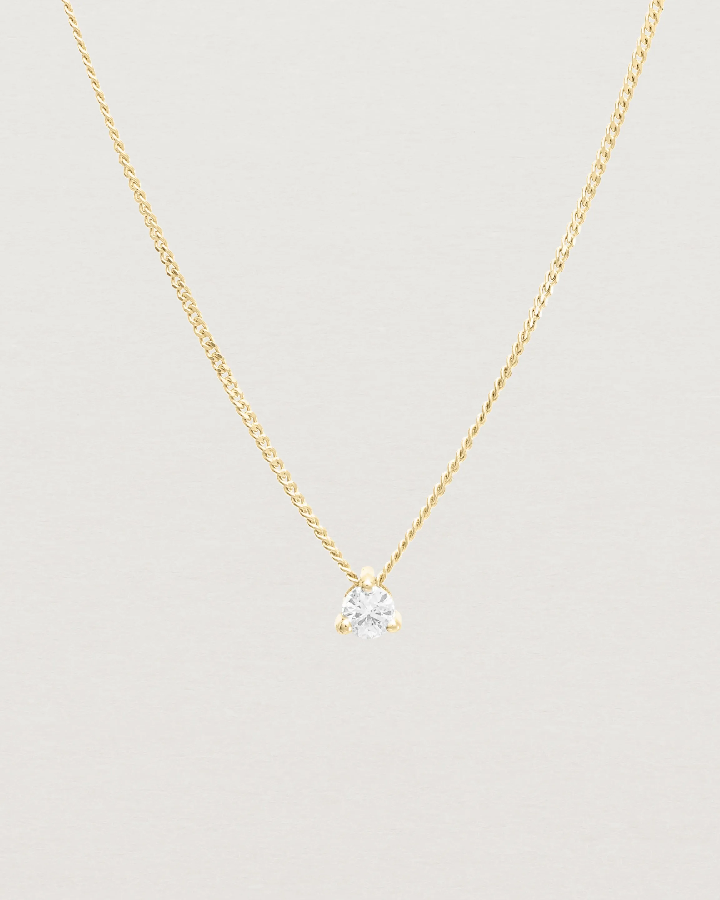 Aiona Slider Necklace | Old Cut Diamond | Ready to Ship