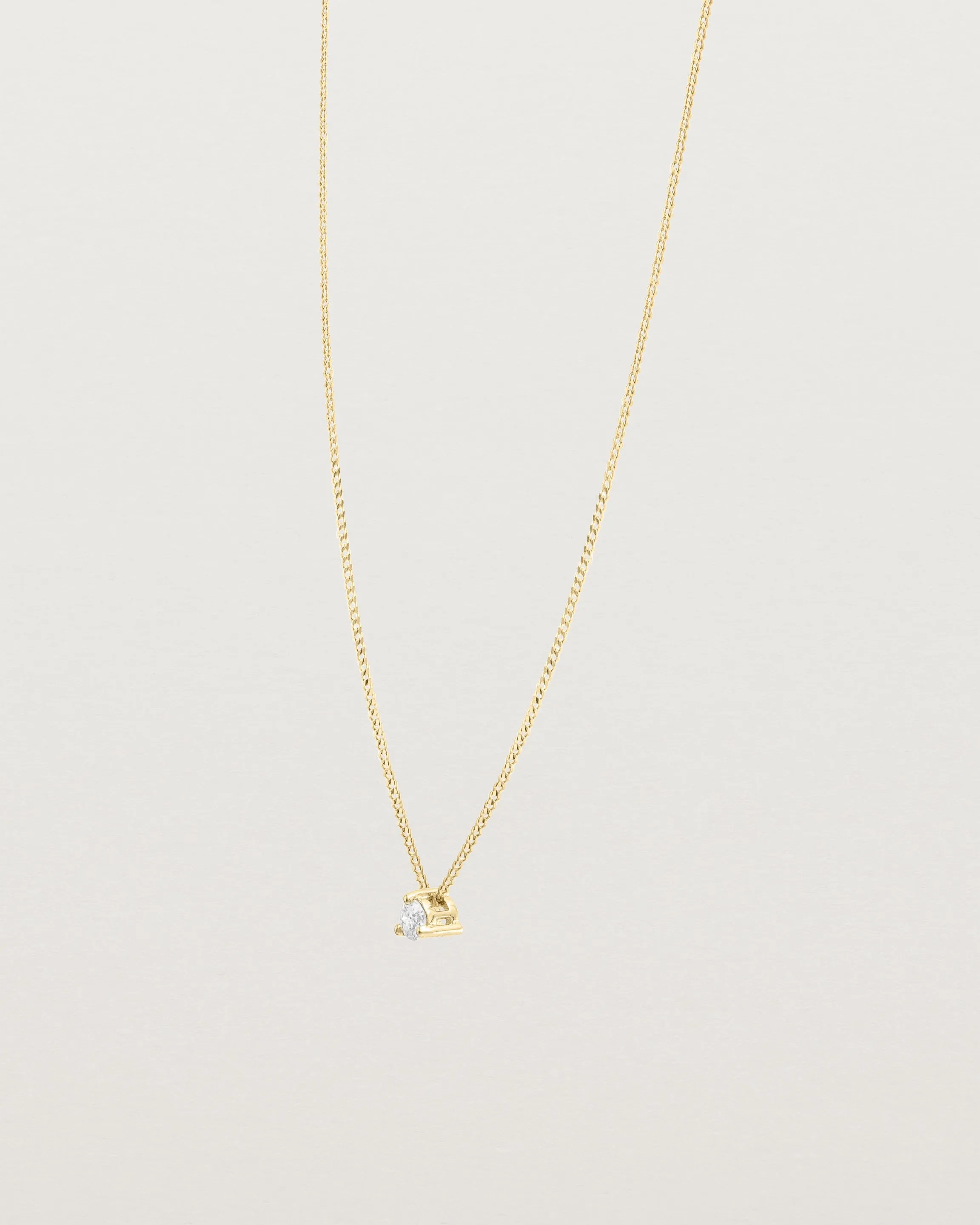 Aiona Slider Necklace | Old Cut Diamond | Ready to Ship