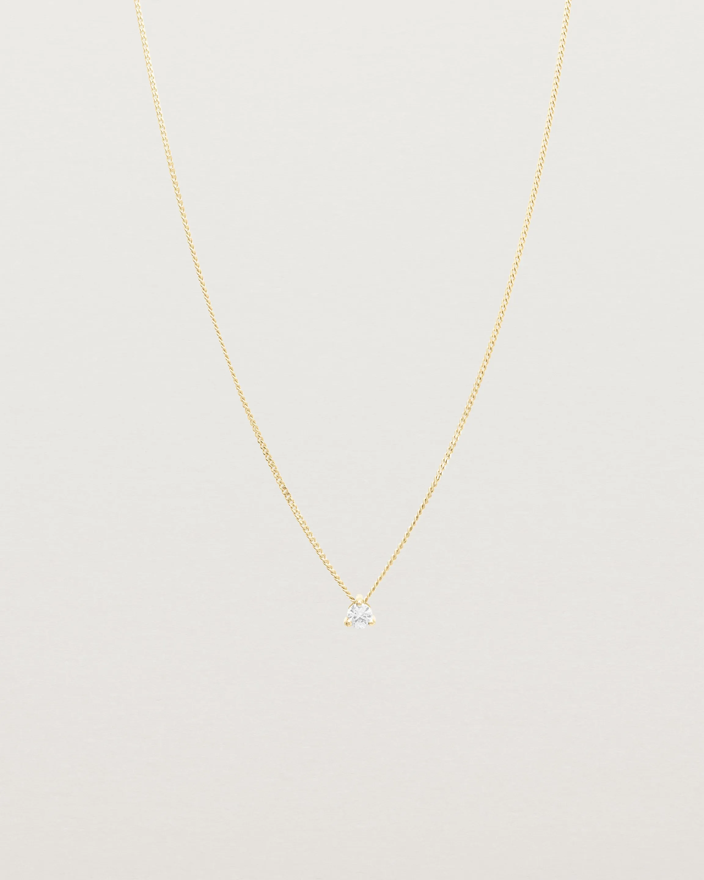 Aiona Slider Necklace | Old Cut Diamond