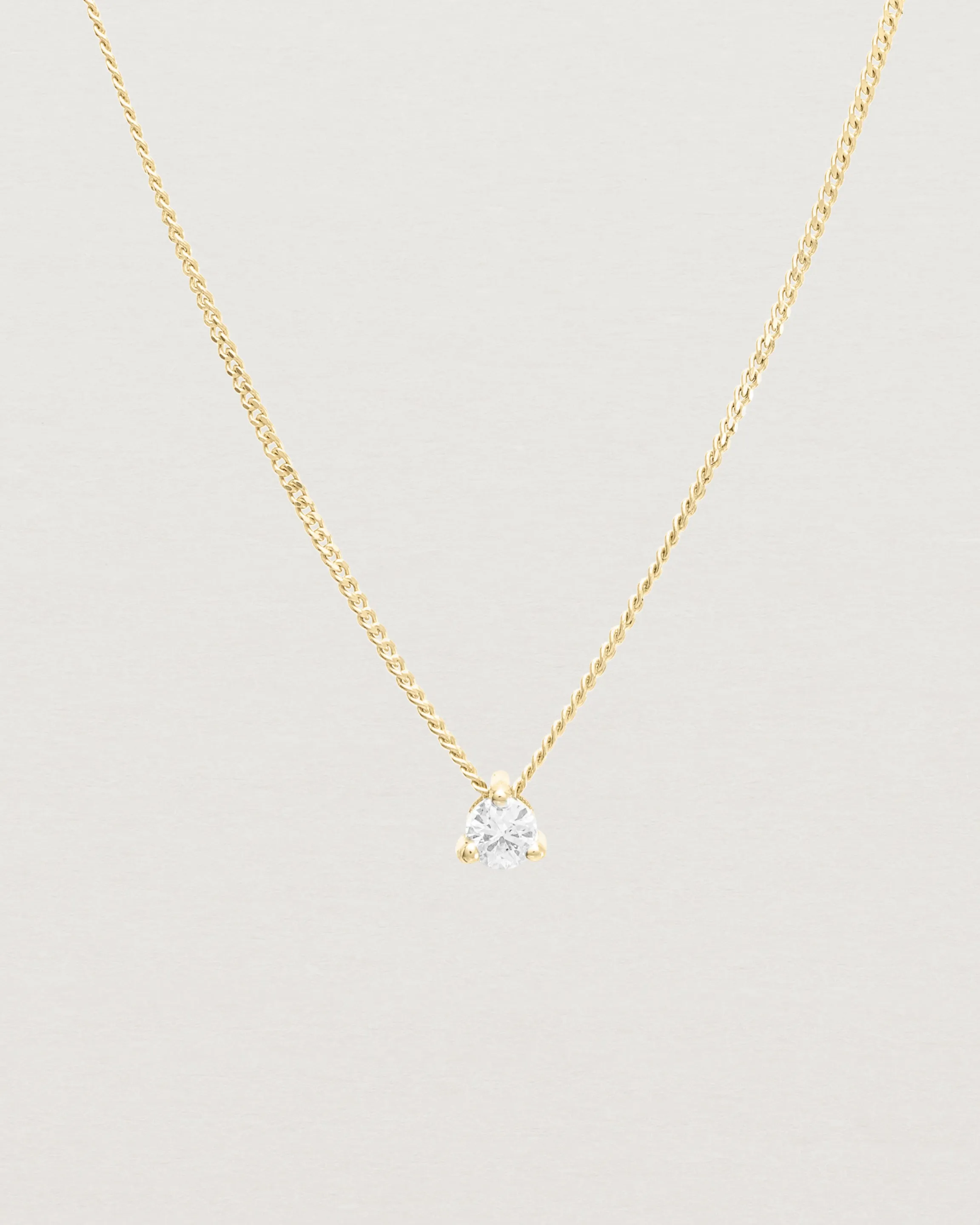 Aiona Slider Necklace | Old Cut Diamond