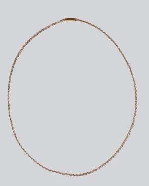 Antique Cable Chain Necklace