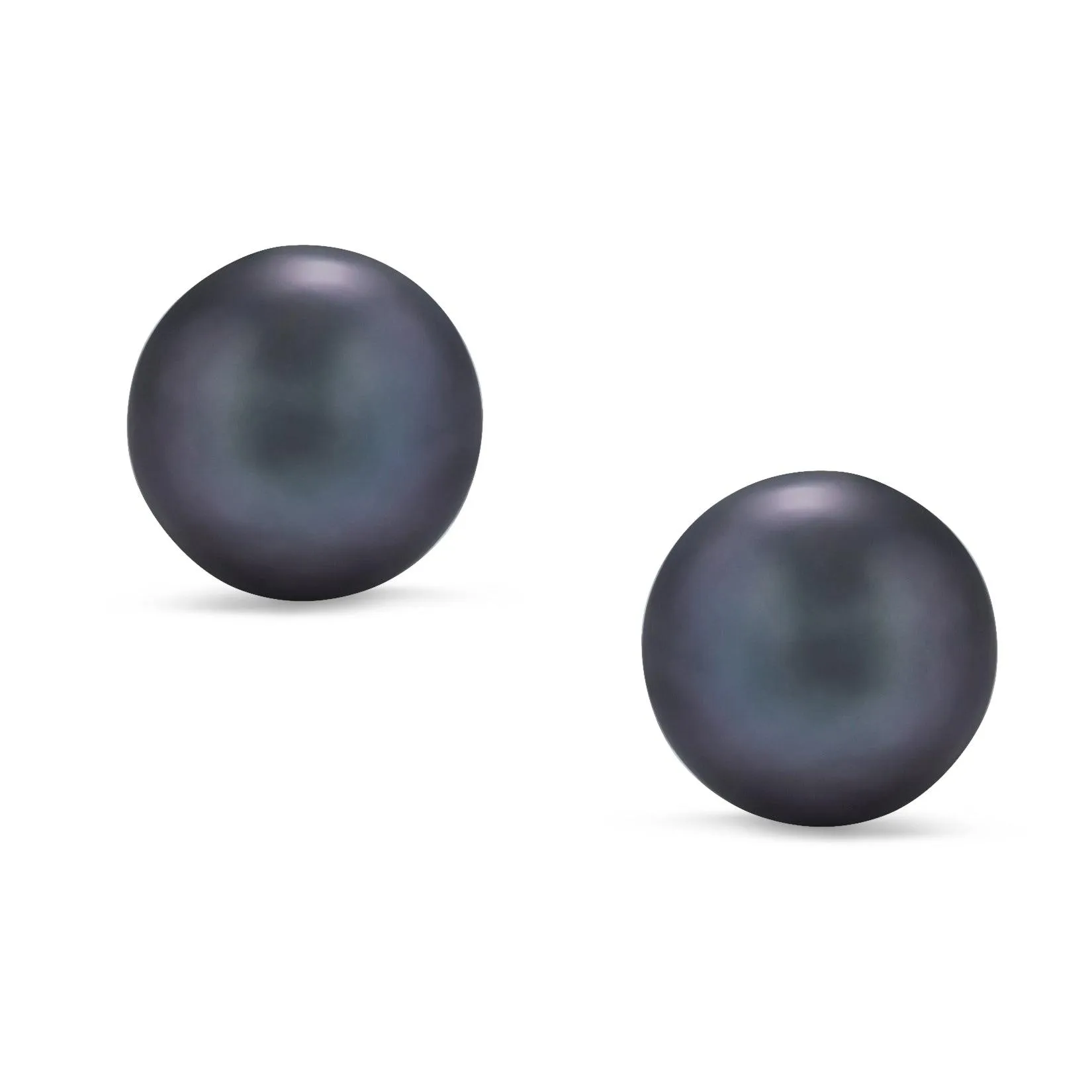 Basic Drop Ball Earrings with Freshwater Cultured Pearl Studs in Sterling Silver