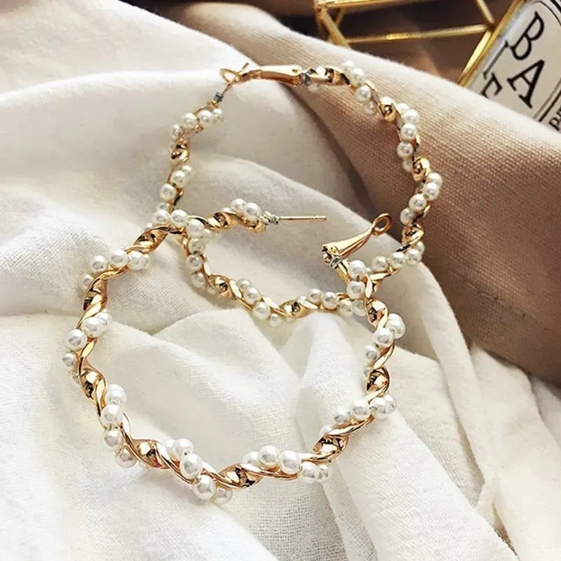 Becca Pearl Hoop