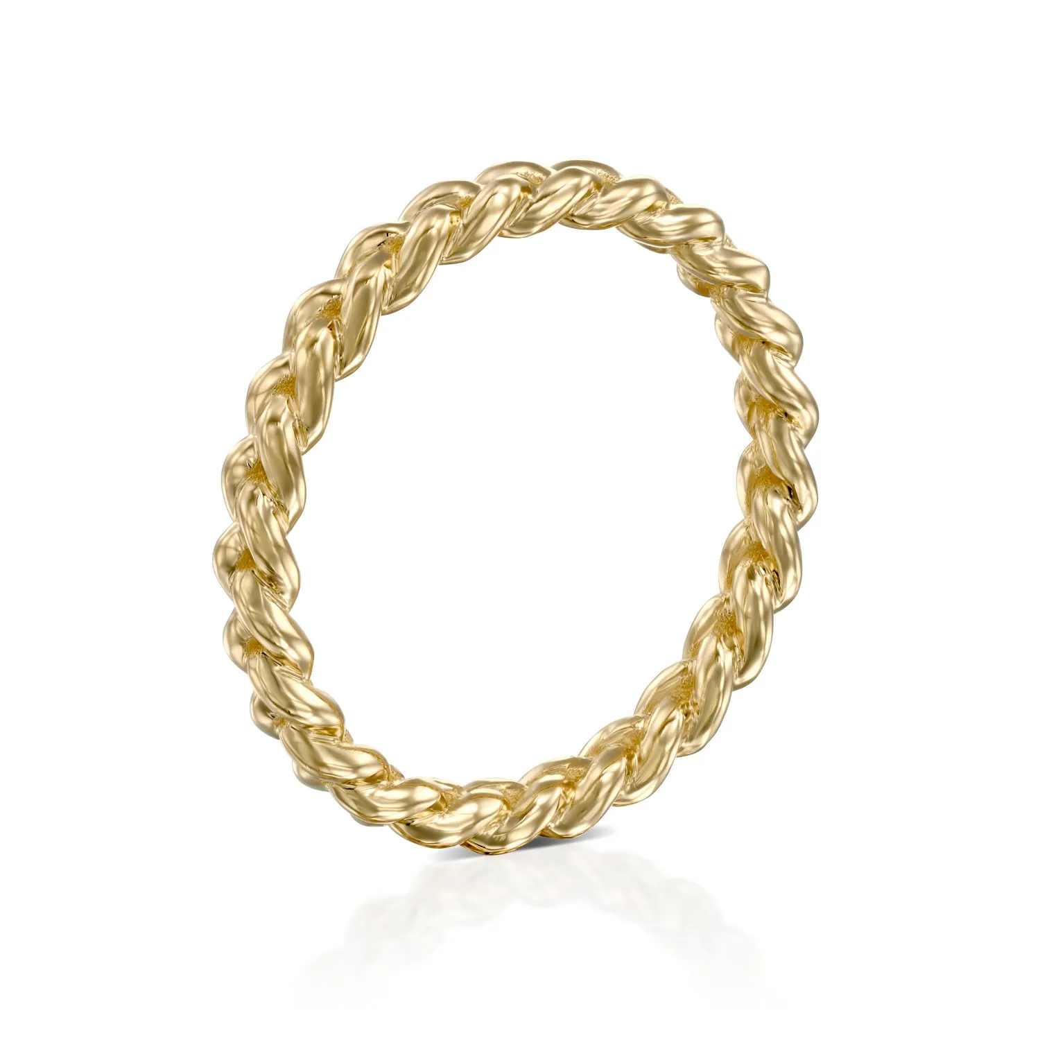 Braided Gold Ring