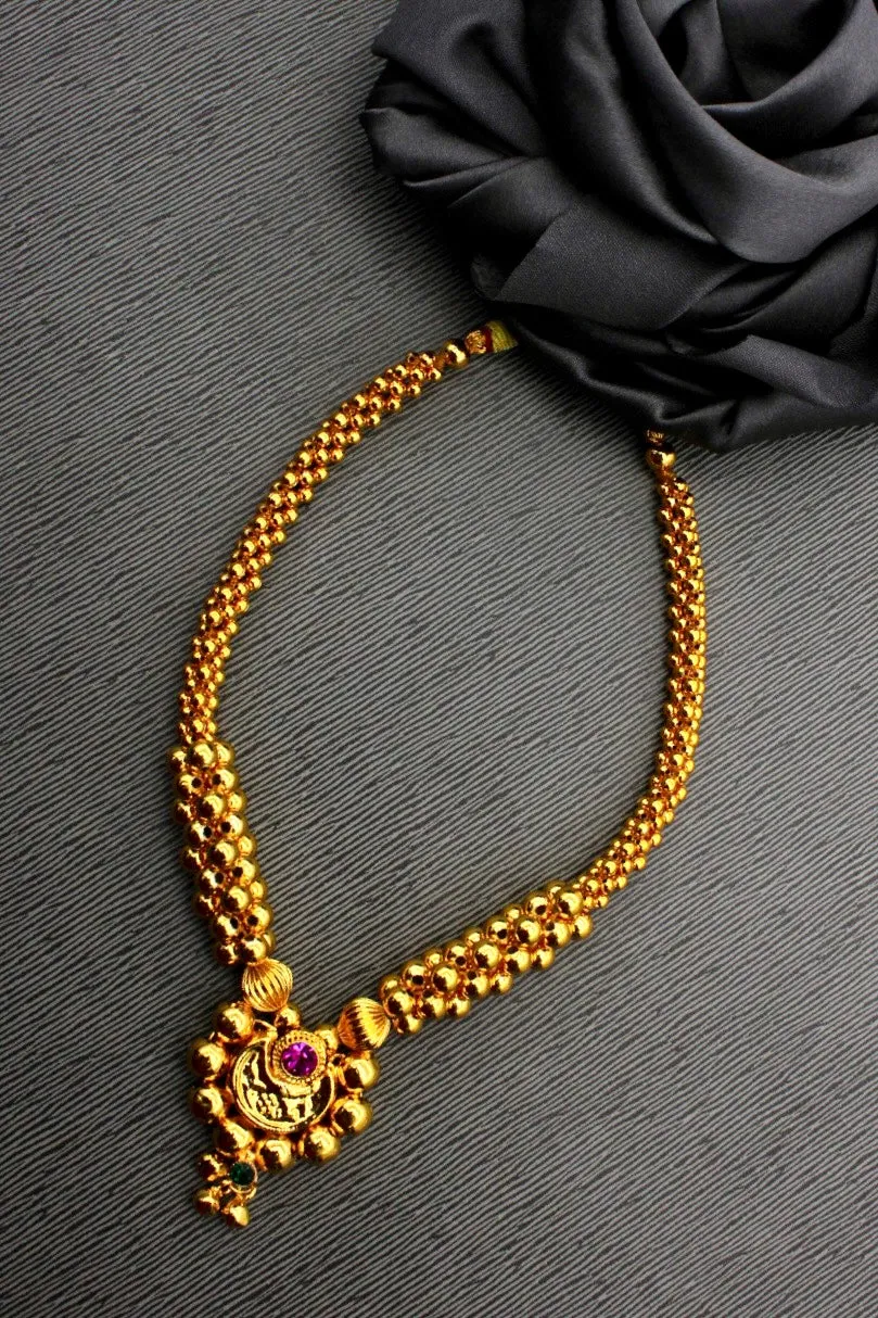 CHANDRAKOR DESIGNER THUSHI NECKLACE