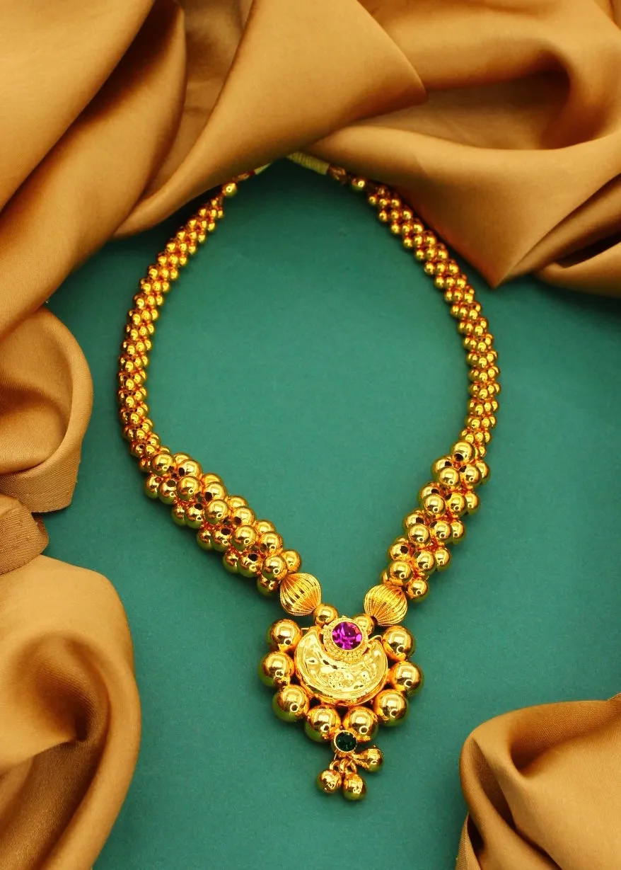 CHANDRAKOR DESIGNER THUSHI NECKLACE