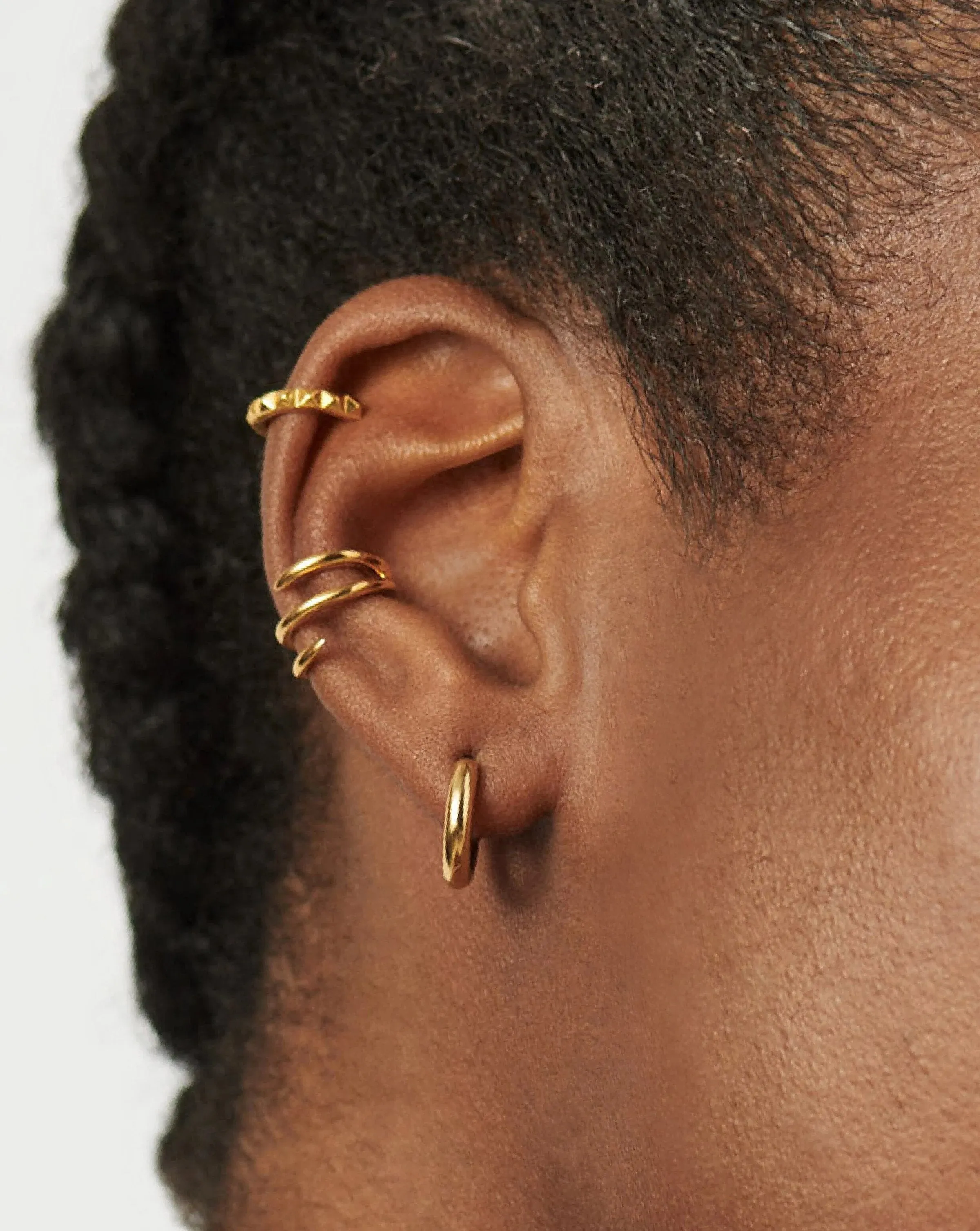 Classical Tunnel Mini Hoop Earrings