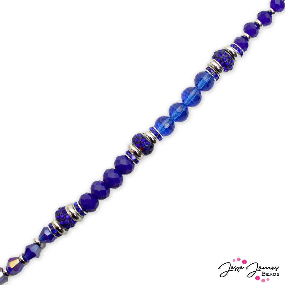 Color Classics Bead Strand in Royal Blue