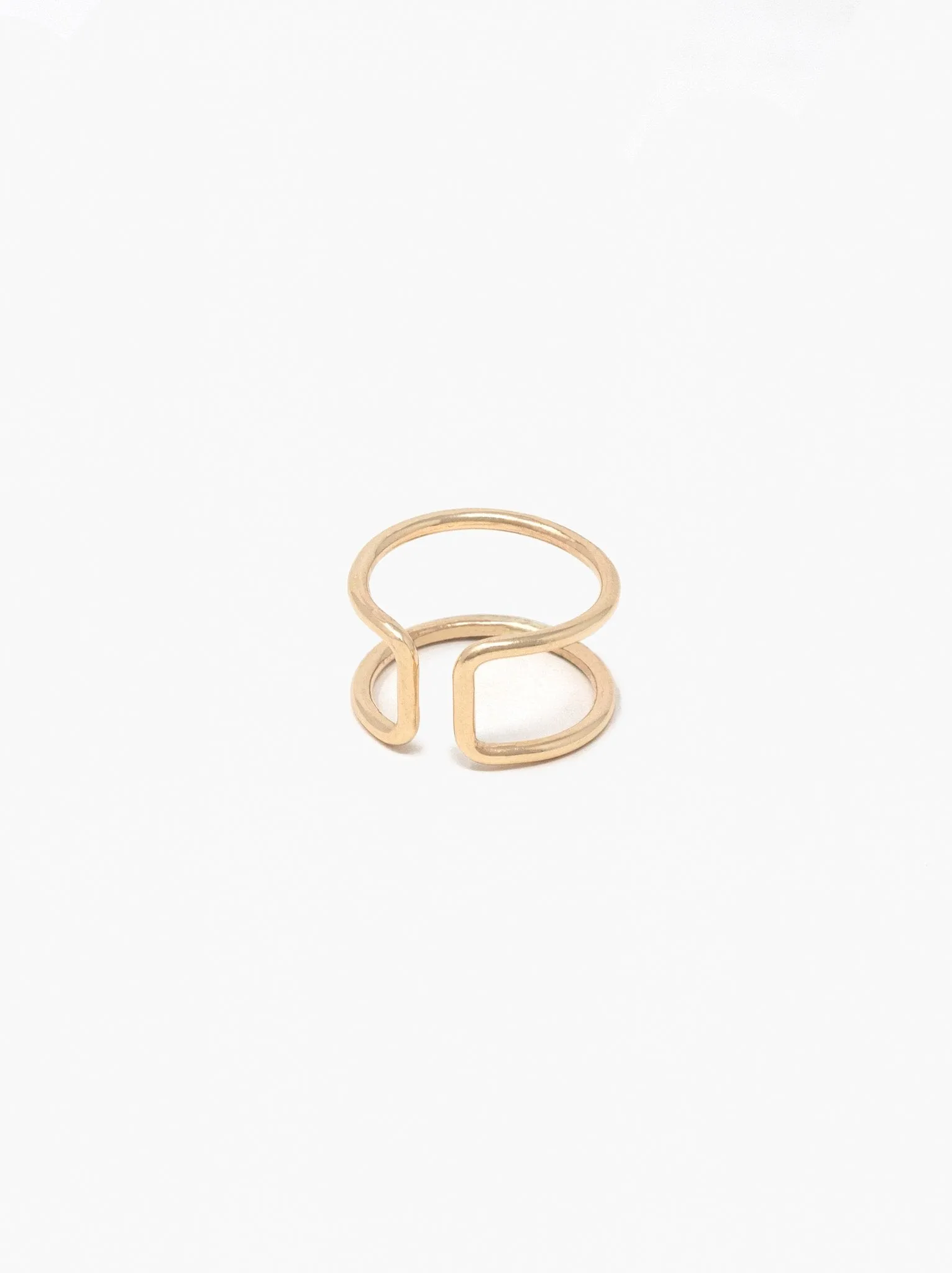 Cuff Ring in Gold Fill