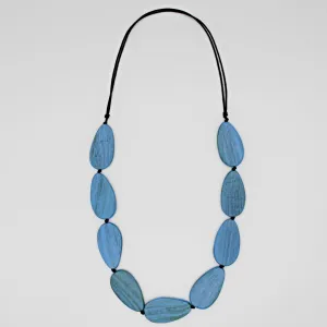 Destiny Blue Teardrop Necklace