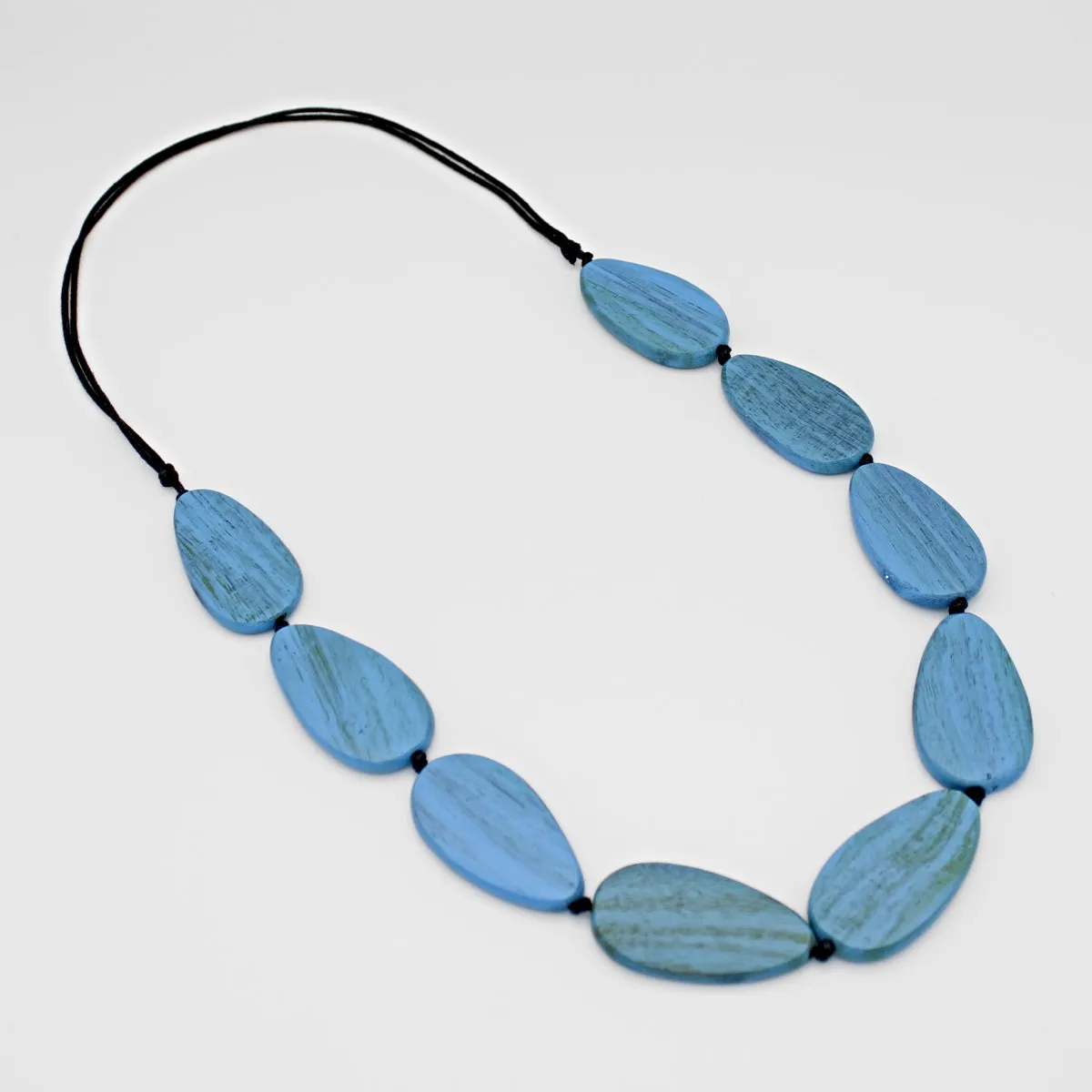 Destiny Blue Teardrop Necklace