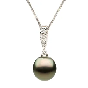 DSL Tahitian Pearl & Diamond Pendant