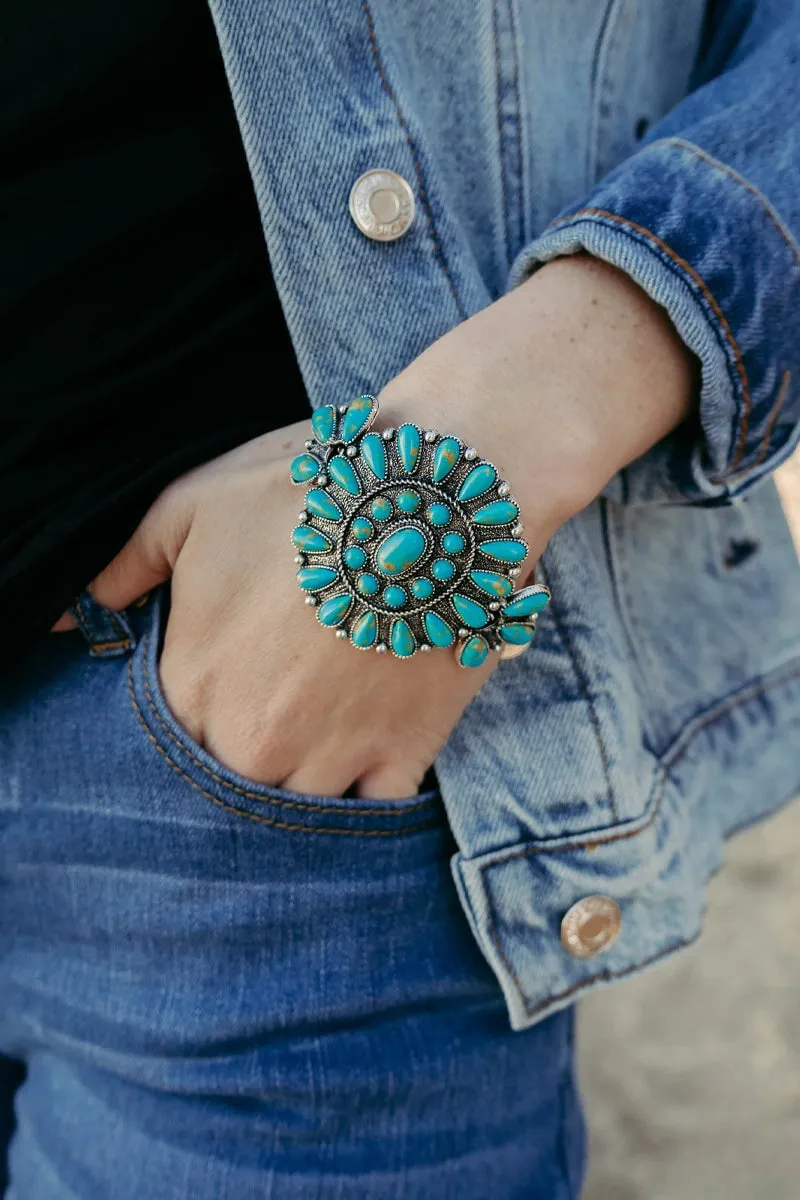 Fashion Turquoise Cuff Bracelet