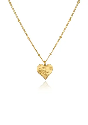 Gold Heart Necklace