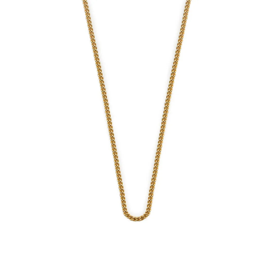 Gold Non Adjustable Chain