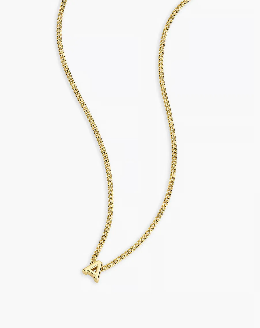 Gorjana ‘Wilder Mini Alphabet Necklace’