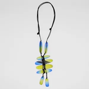 Green and Blue Bennett Pendant Necklace