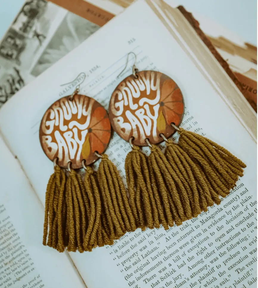 Groovy Baby Fringe Earring