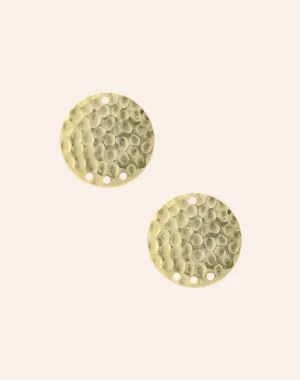 Hammered Circle Chandelier, 22mm, (2pcs)