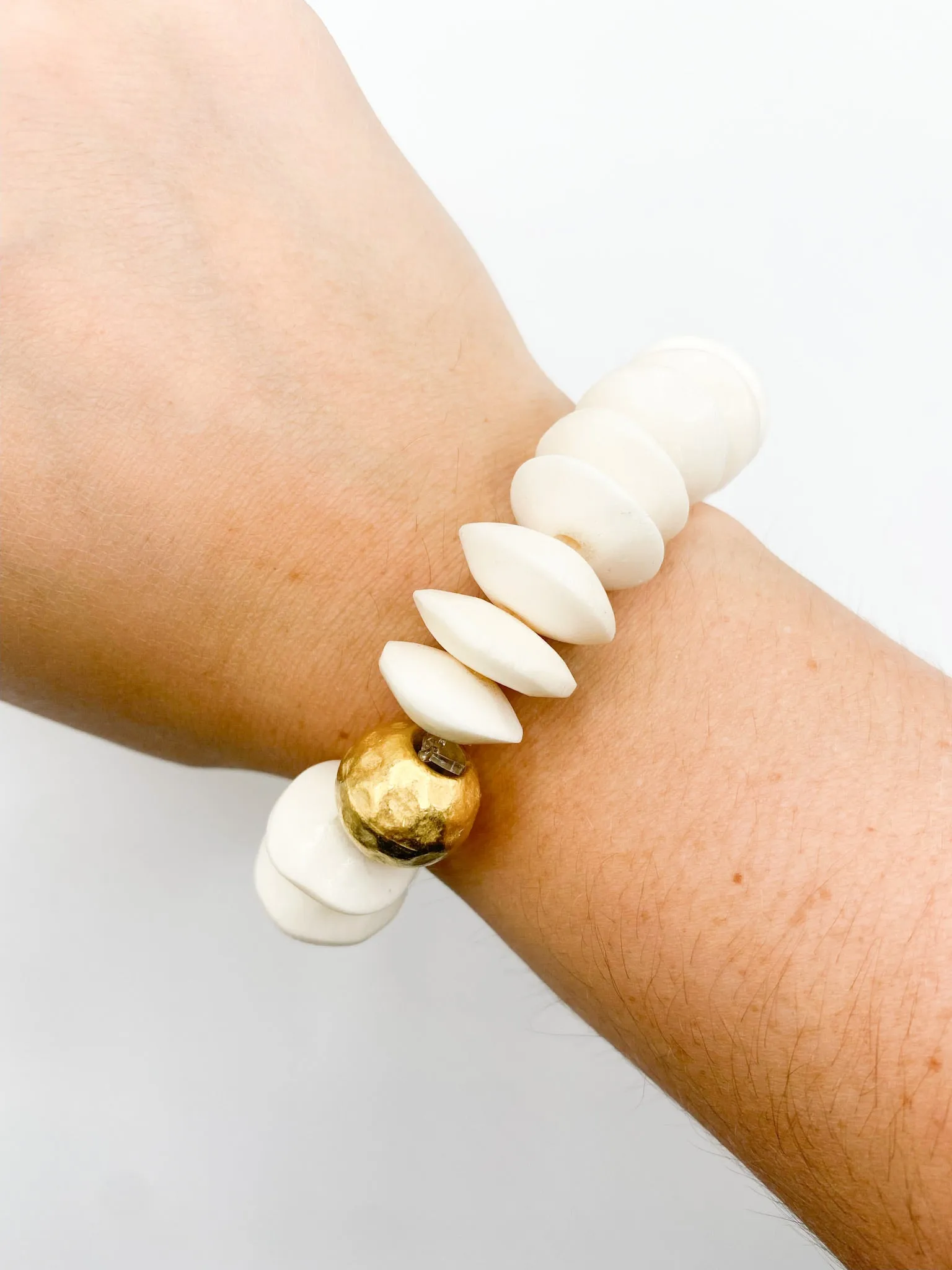 Heishi Bone & Clay Bracelets