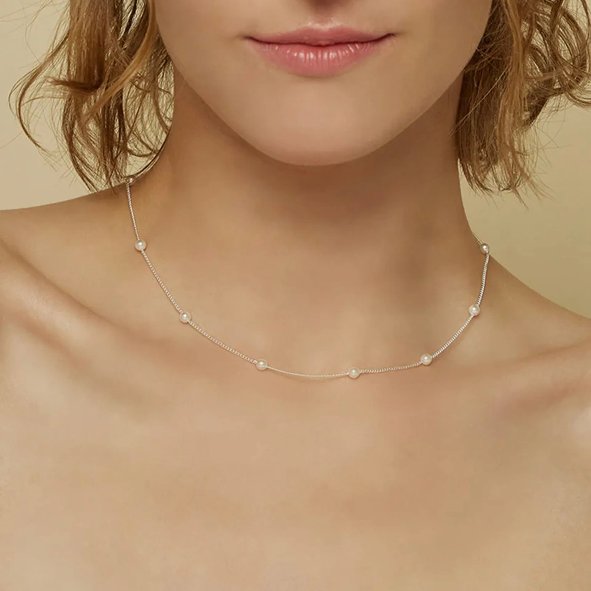 Infinite Pearl Necklace