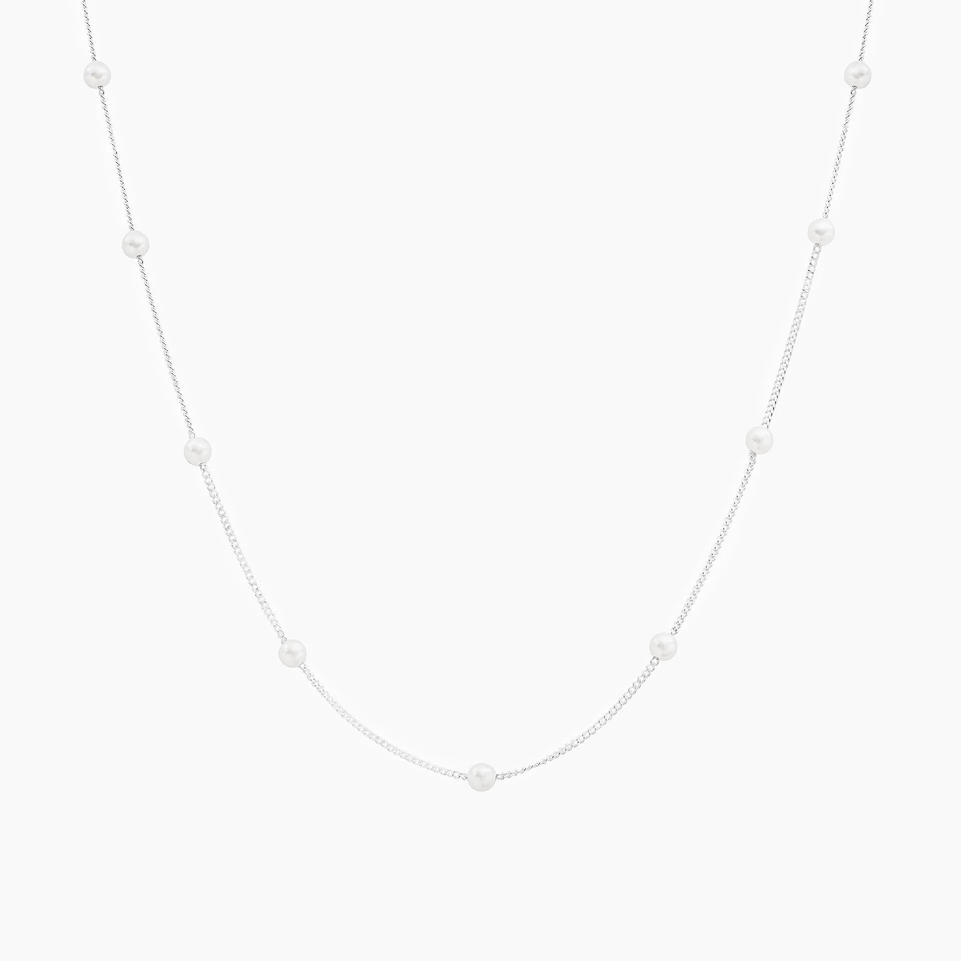 Infinite Pearl Necklace