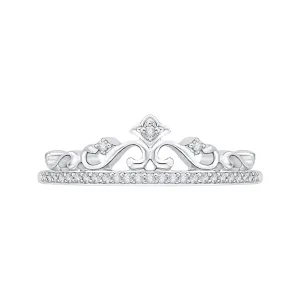 KATARINA Diamond Crown Ring (1/10 cttw GH, I2/I3)