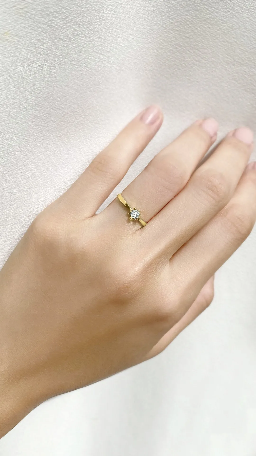 Lolita Ring 9K Yellow Gold