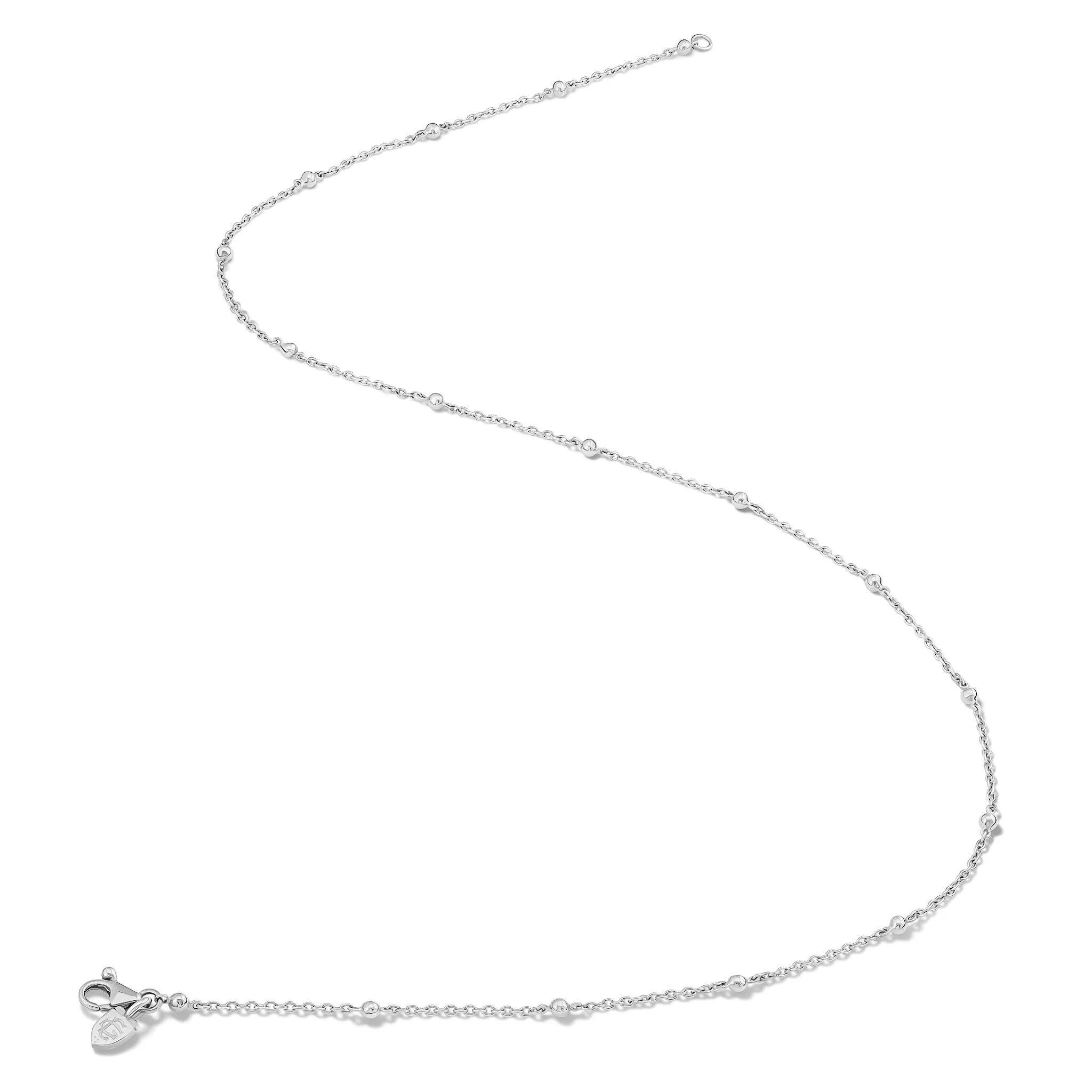 Minaret Chain White Gold