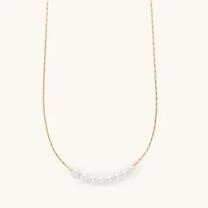 Nina Dainty Pearl Necklace