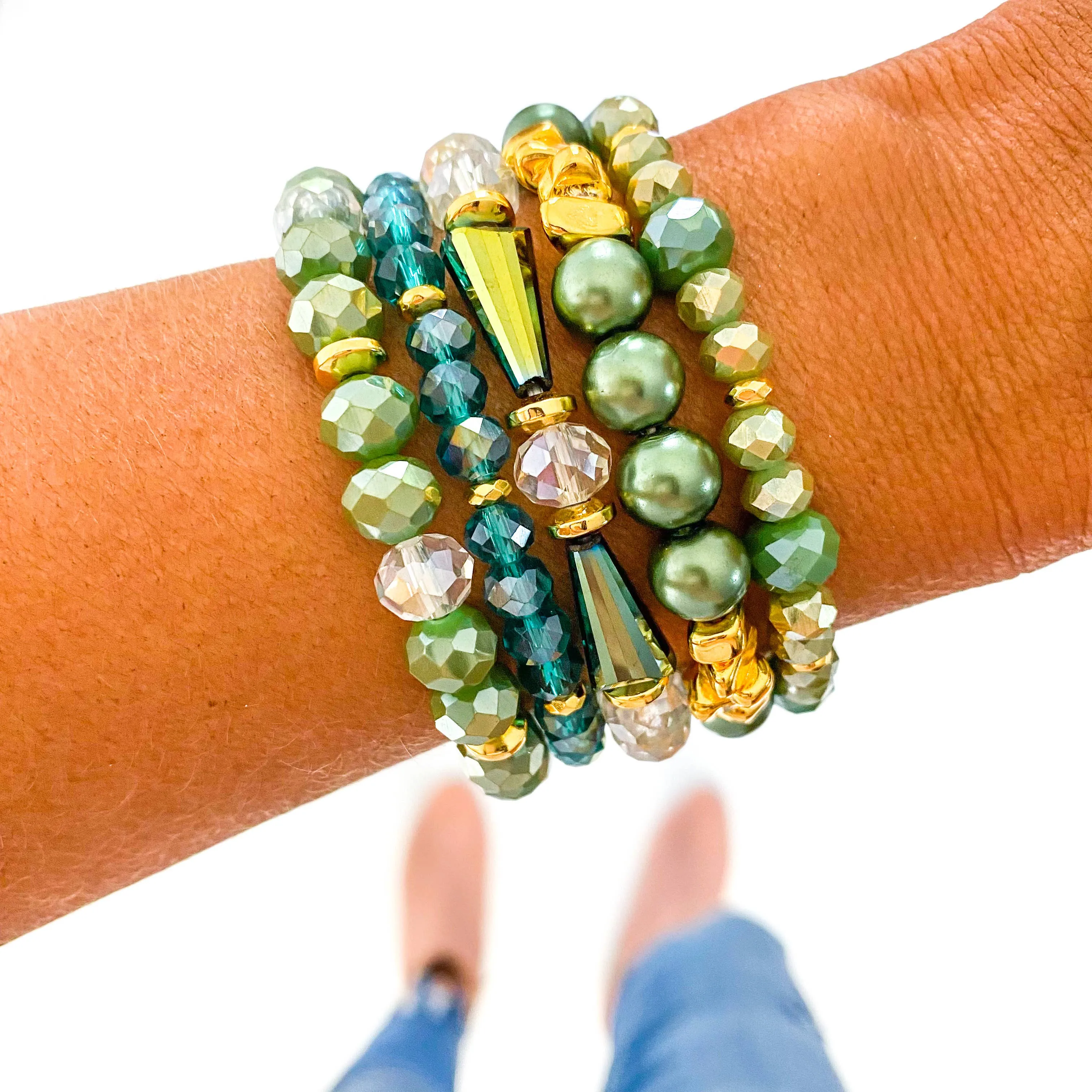 Olive Bracelet Stack