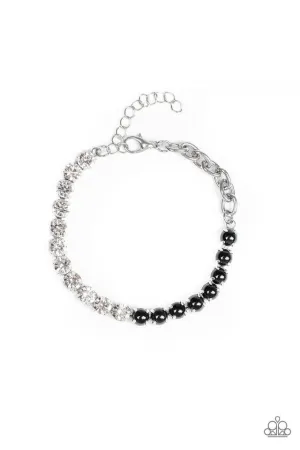 Paparazzi Bracelet ~ Out Like A SOCIALITE - Black