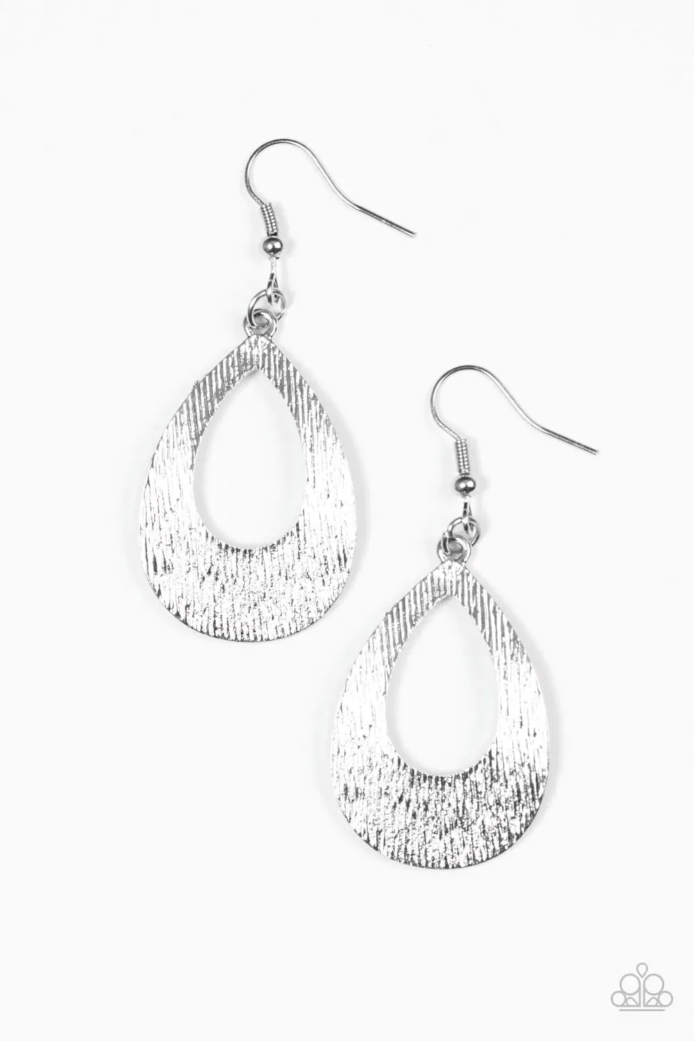 Paparazzi Earring ~ Been There, SHEEN That - Silver