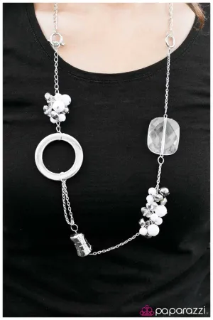 Paparazzi Necklace ~ I Cannot Deny - White