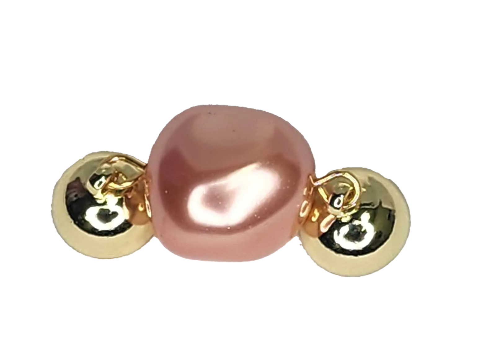 Pendant - Organic Pearl - Peachy