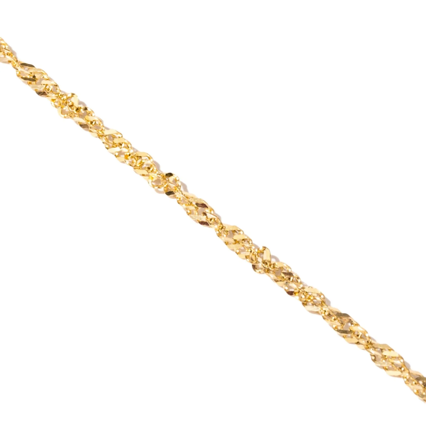 Ravishing Rope Bracelet In 14K Solid Gold