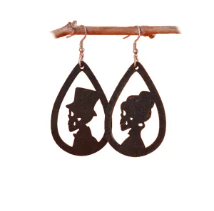 Silhouette  Skeleton Earrings