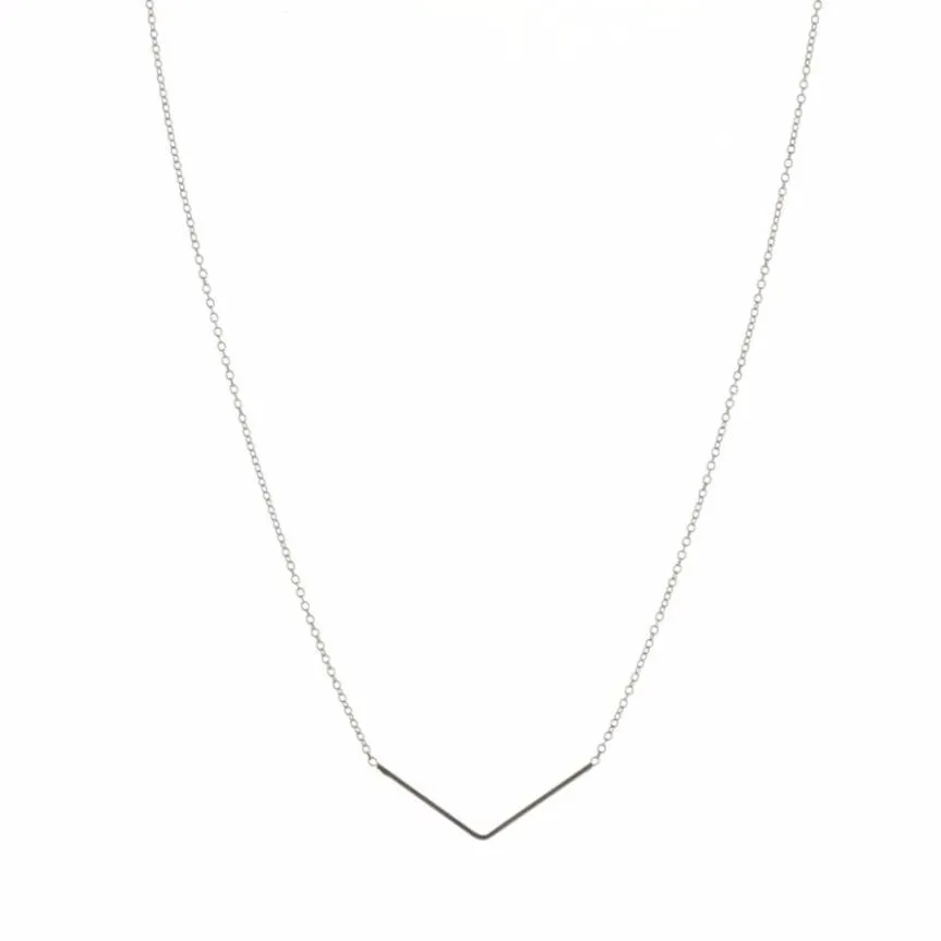 Silver Unity Triangle Necklace