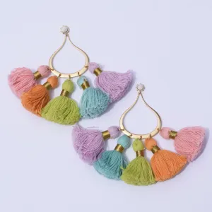 St Barths Chic Tassel Earrings