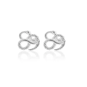 Superfine / Serpent Studs / Silver