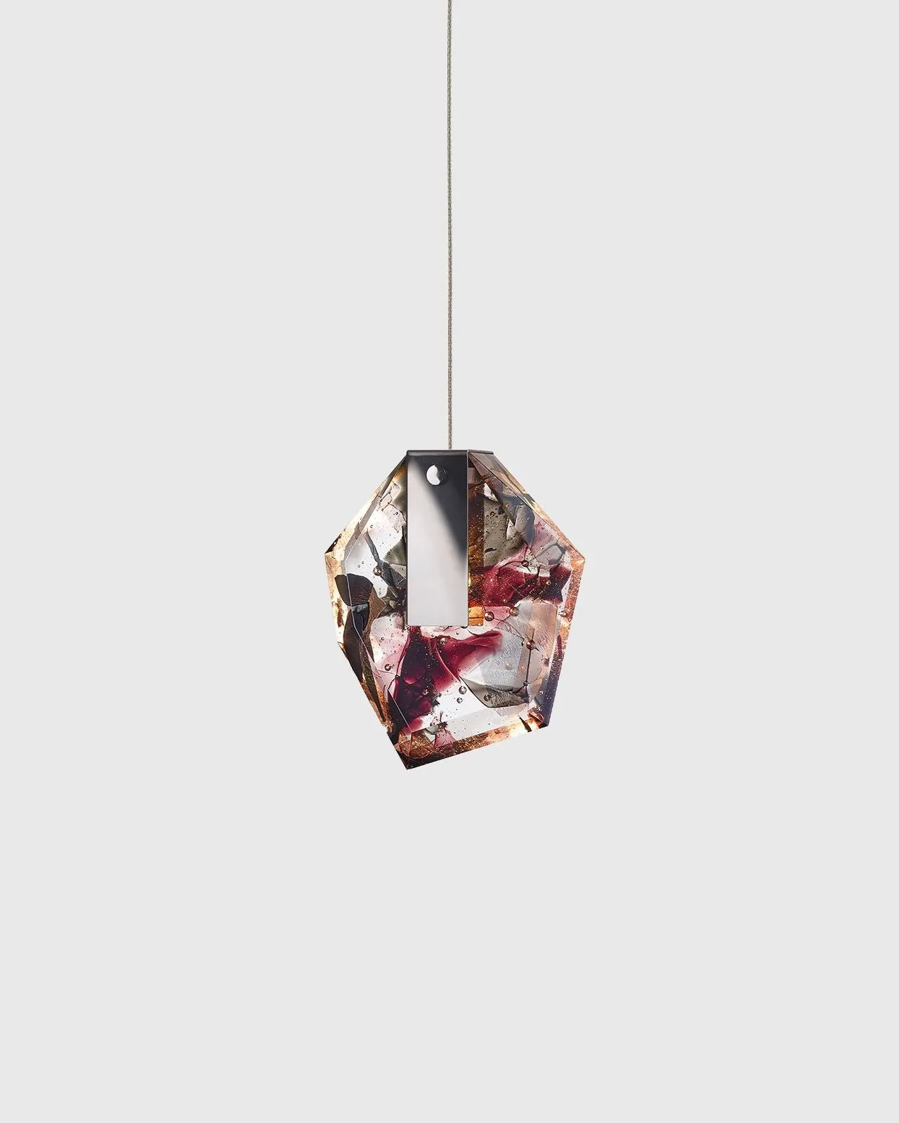 Up-Cycled Glass Shard Singular Pendant | Fragments