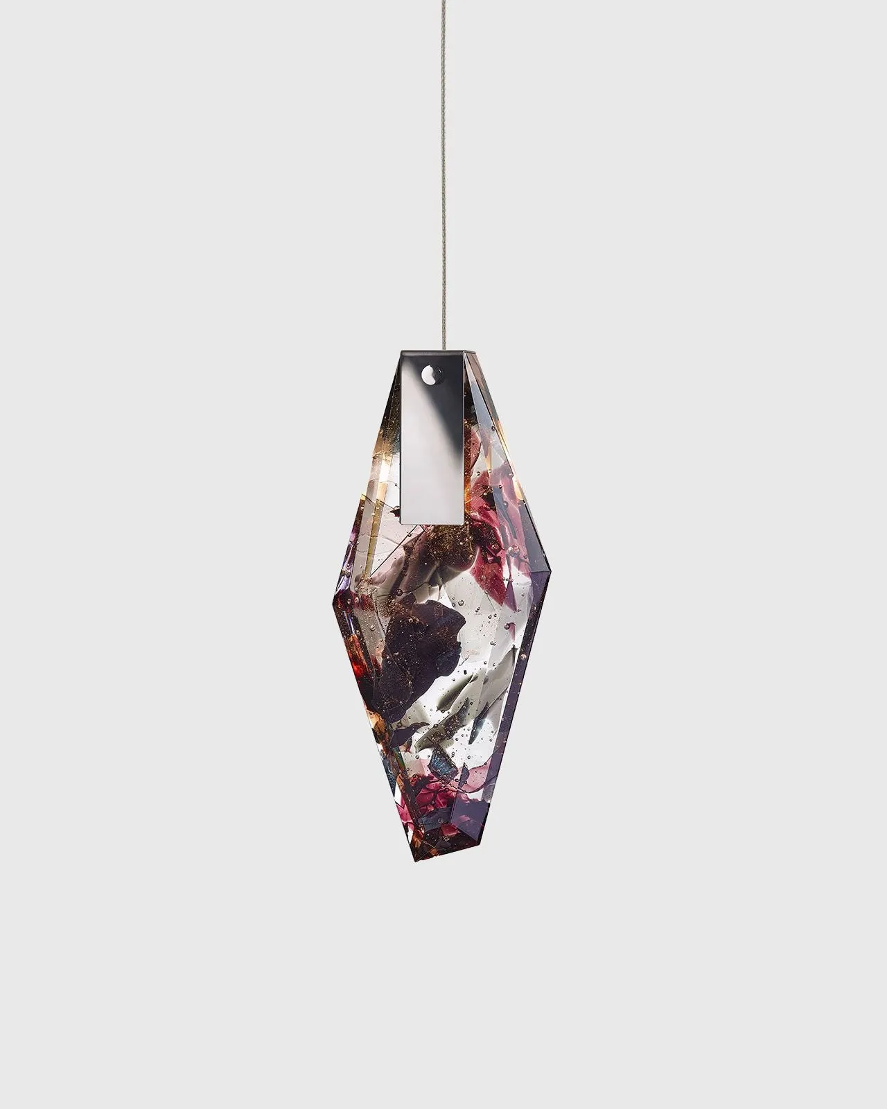 Up-Cycled Glass Shard Singular Pendant | Fragments