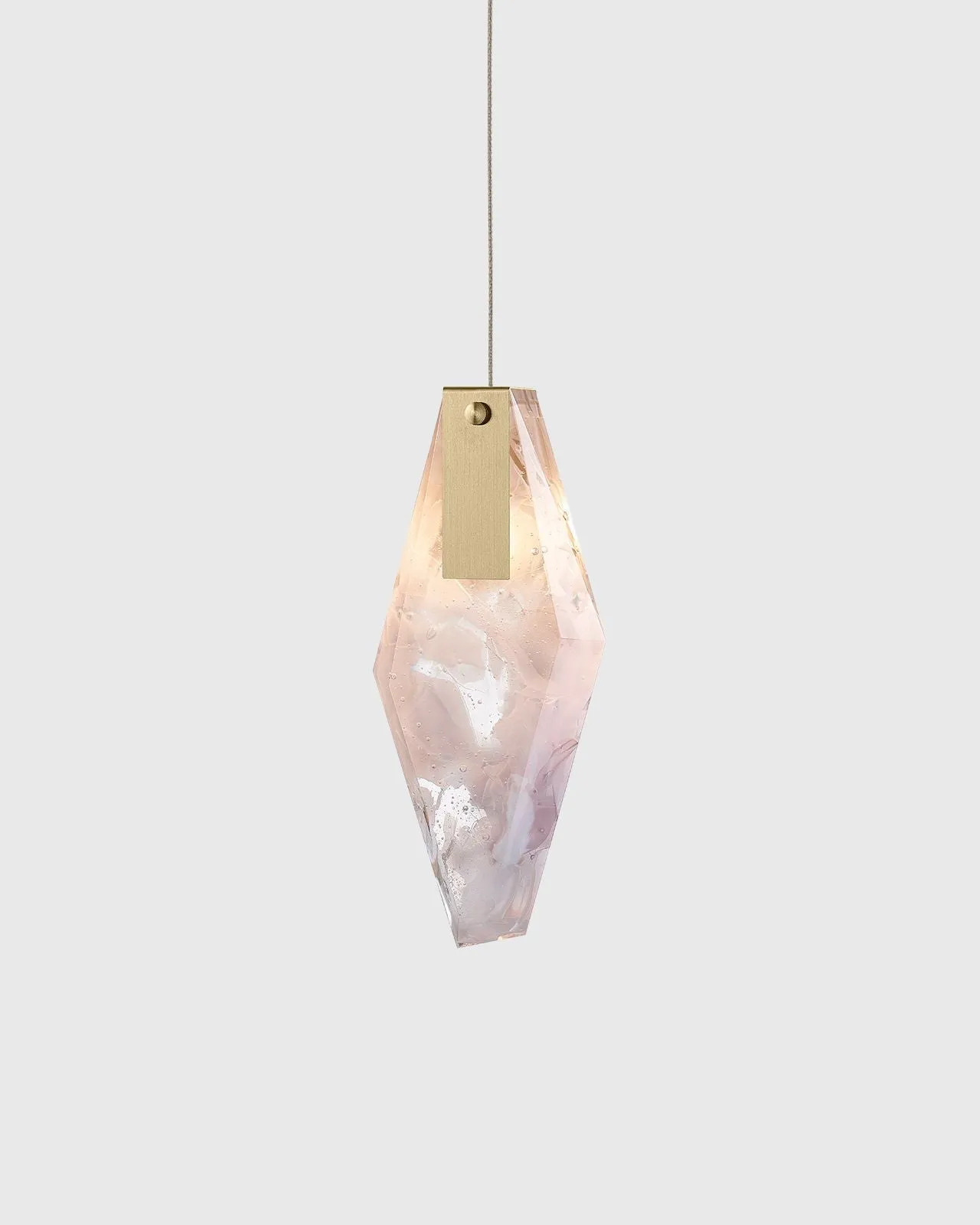 Up-Cycled Glass Shard Singular Pendant | Fragments