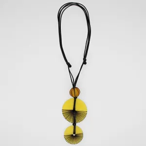 Yellow Frosted Yanna Necklace