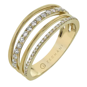 ZR1523 Right Hand Ring in 14k Gold with Diamonds